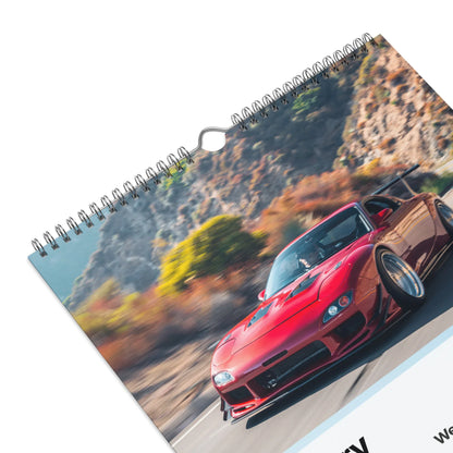 2026 Car Calendar - Iconic JDM Cars Calendar