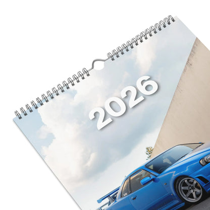 2026 Car Calendar - Nissan GTR Edition