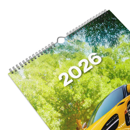 2026 Car Calendar | Supercar Wall Calendar