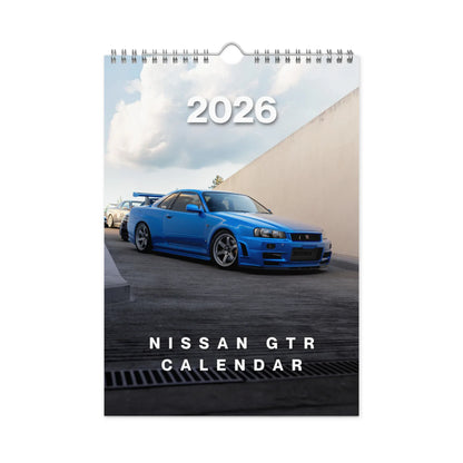 2026 Car Calendar - Nissan GTR Edition