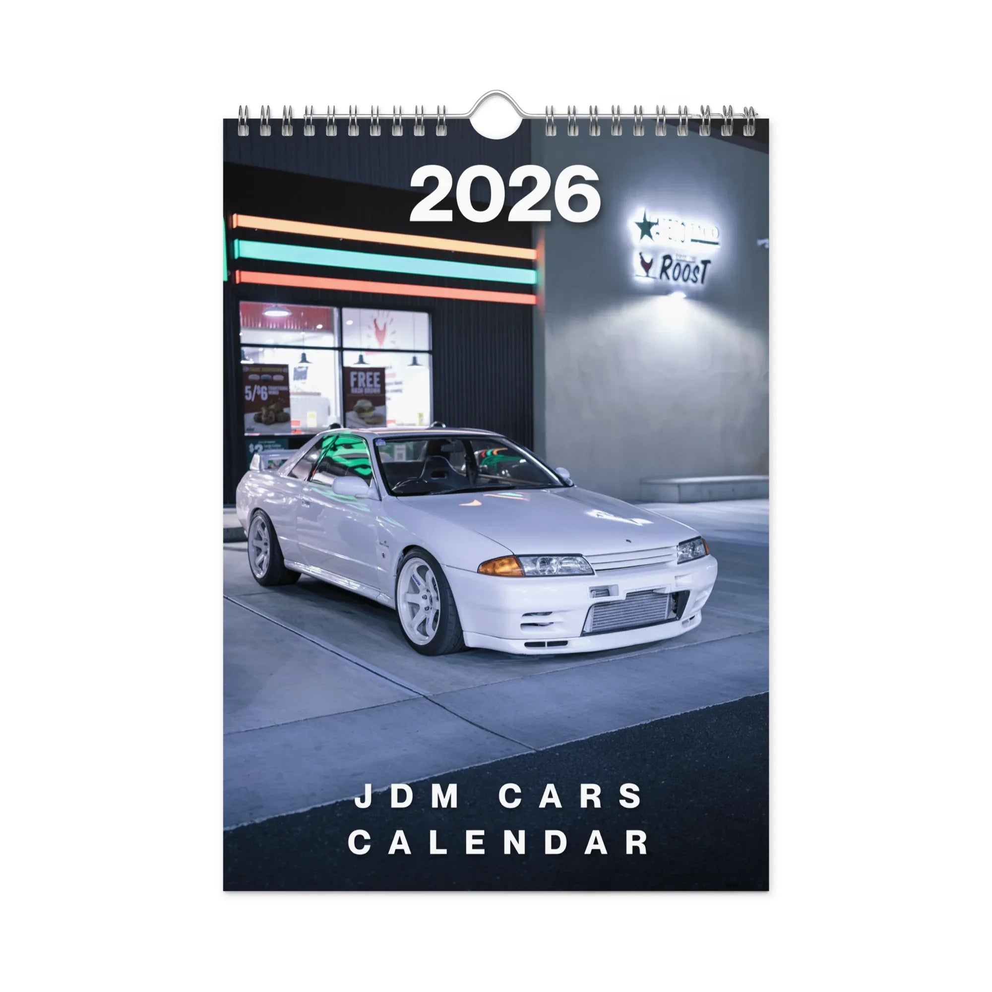 2026 Car Calendar - JDM Cars Calendar - Version 2