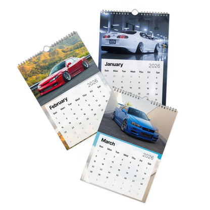 2026 Car Calendar - JDM Cars Calendar - Version 2